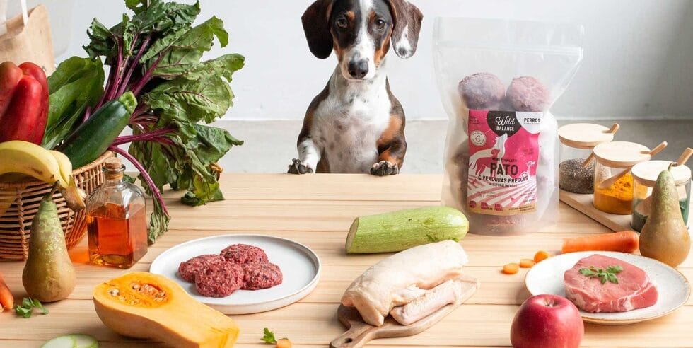 Dieta BARF salud para tu mascota mucha comida